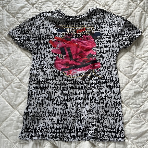 Zara Tops - Zara Graphic Knit Tee